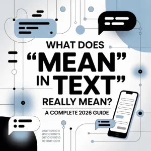 What Does “Mean in Text” Really Mean? A Complete 2026 Guide